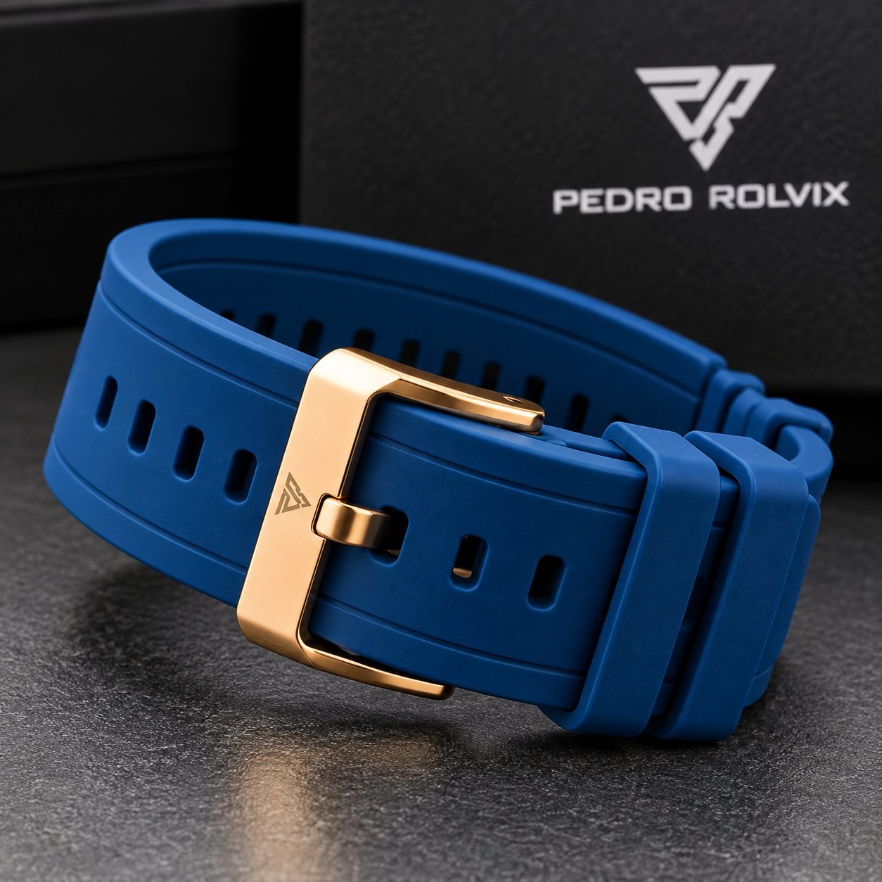 Blue Royale - Chronograph Analog Wristwatch