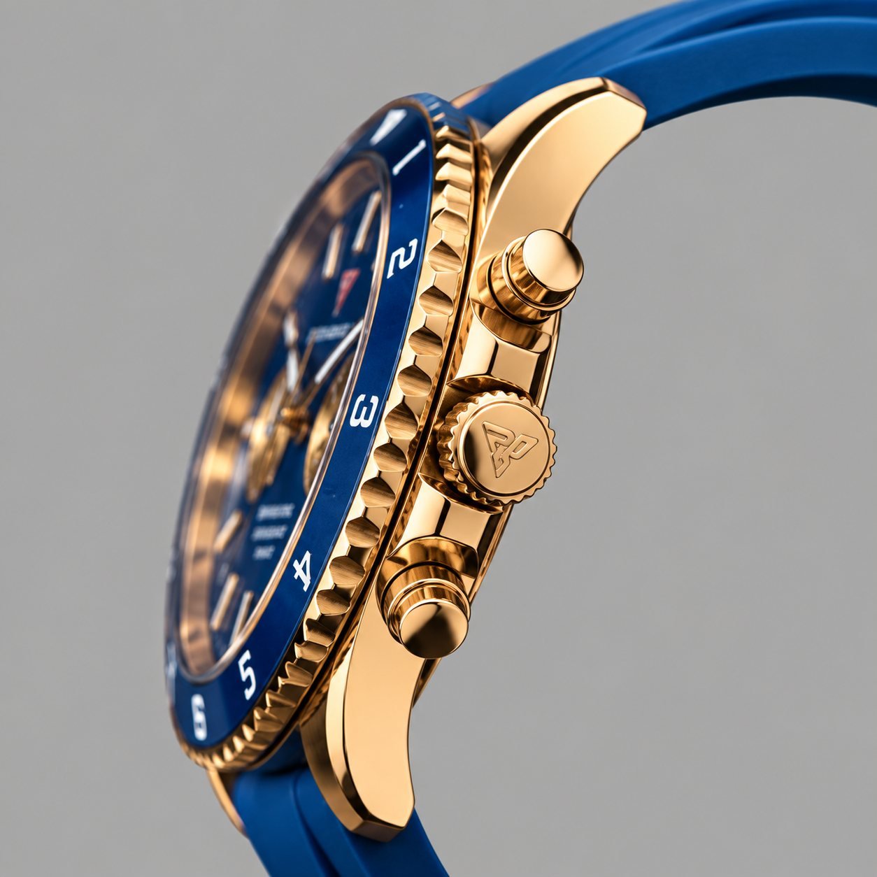 Blue Royale - Chronograph Analog Wristwatch