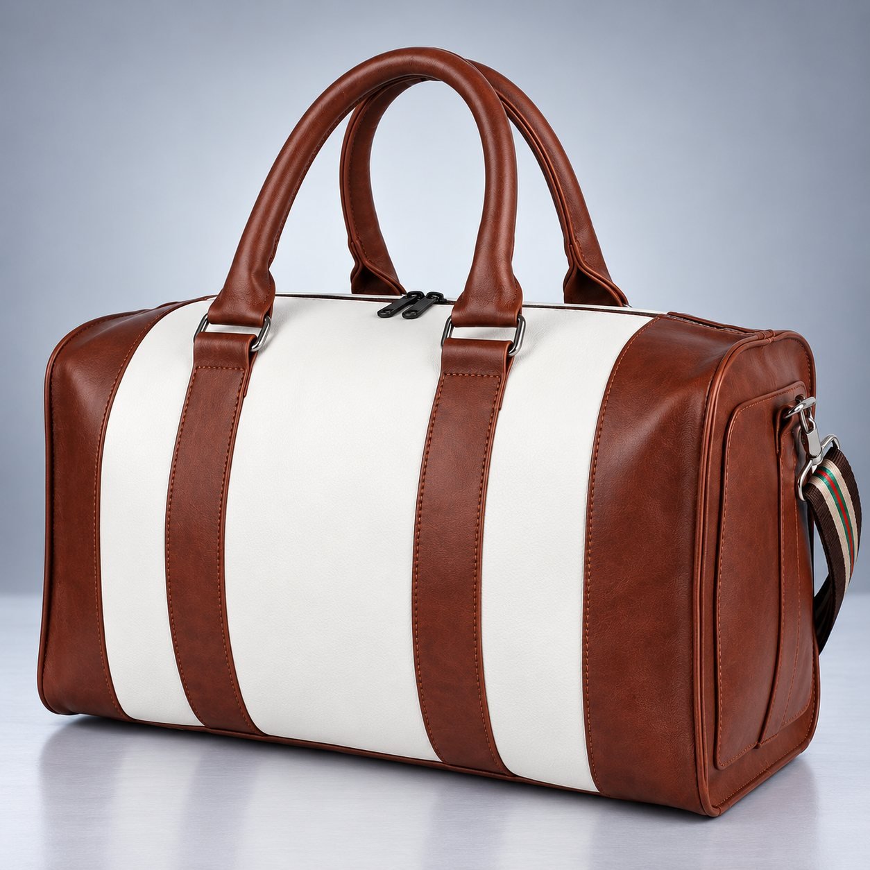 Getaway Leatherette Duffel Bag