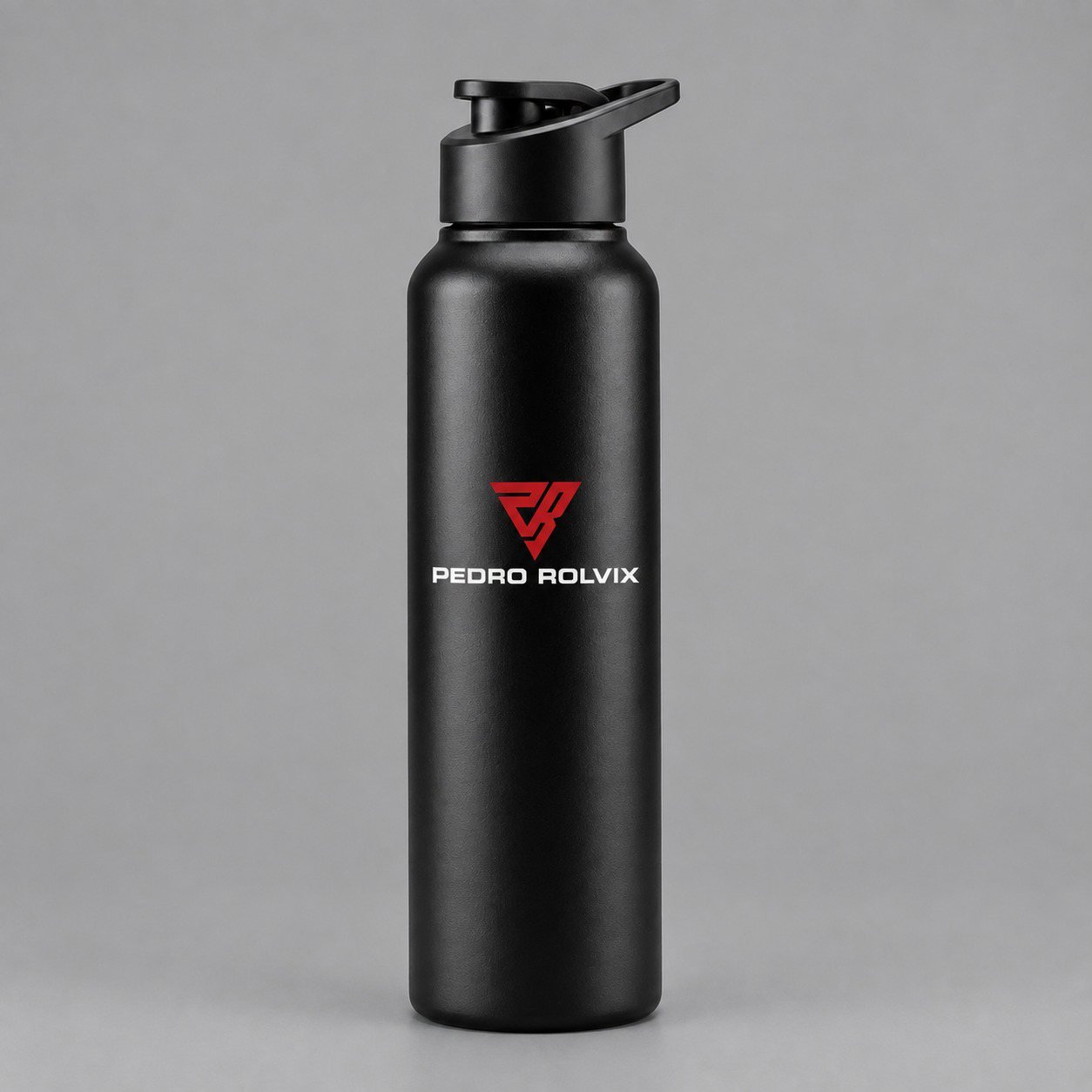 Hydromate — Matte Black Stainless Steel Water Bottle