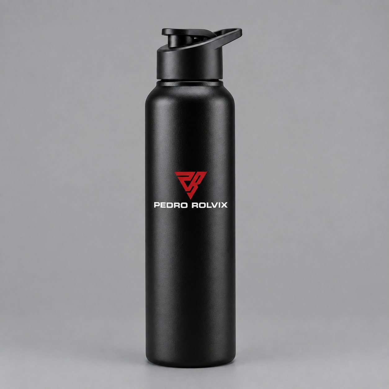 Hydromate — Matte Black Stainless Steel Water Bottle