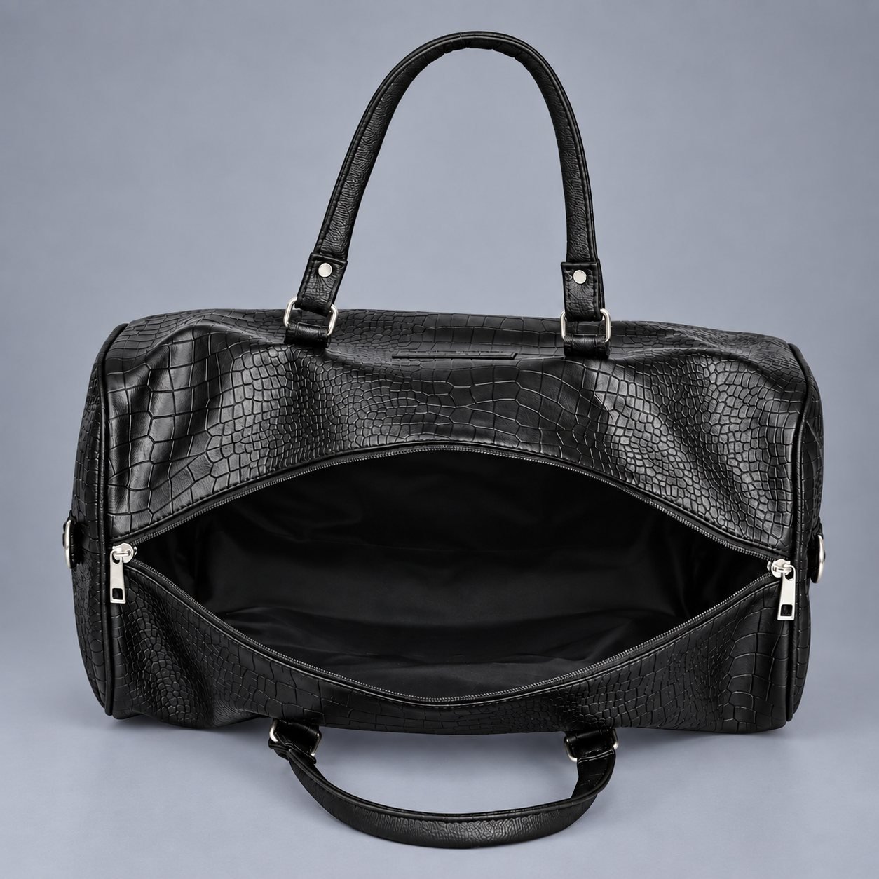 Leatherette Duffle Bag