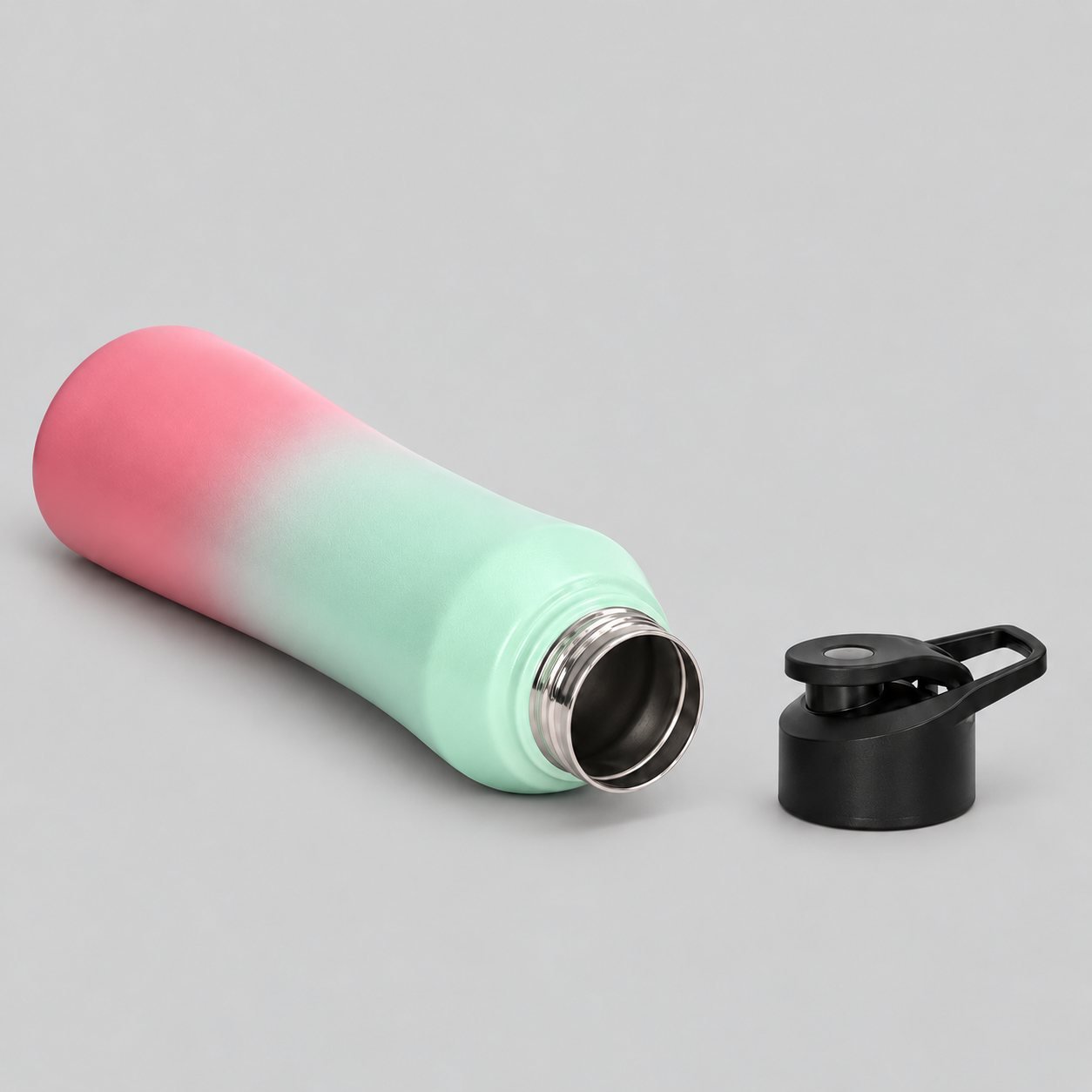 Ombre Sipper — Dual-Tone Stainless Steel Sports Water Bottle