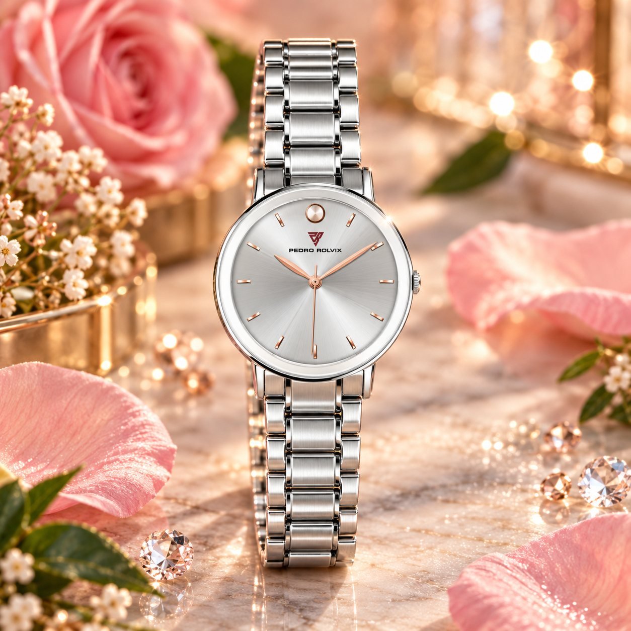 Silk Moon - Slim Ladies Watch