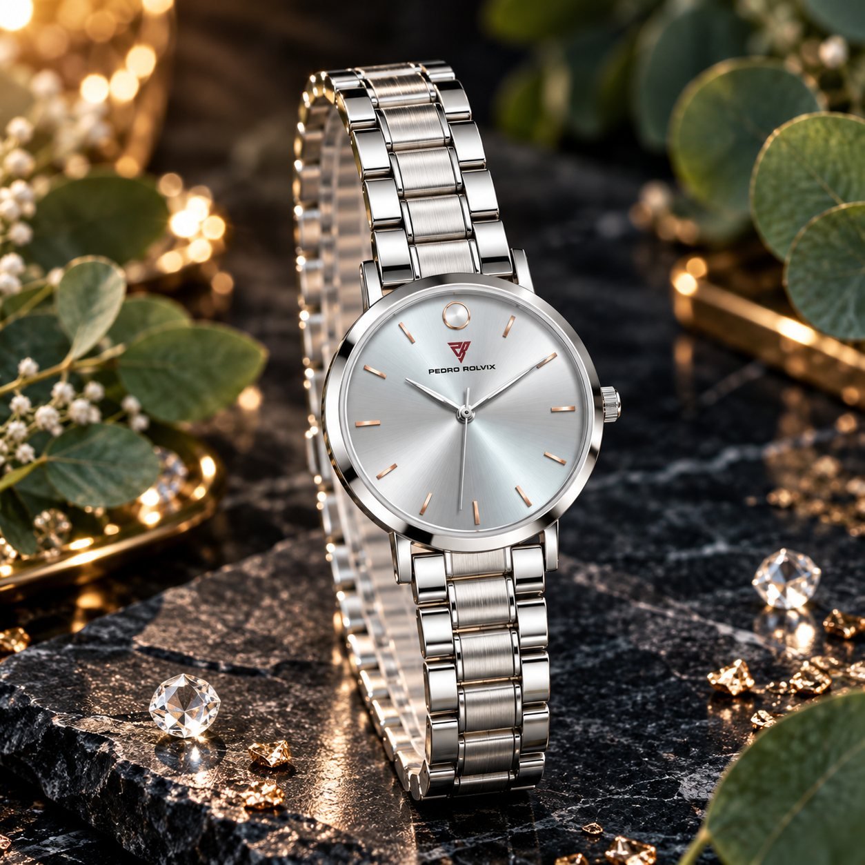 Silver Mist - Stainless Steel Women's Watch